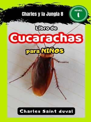 Libro de cucarachas para niños - ebook